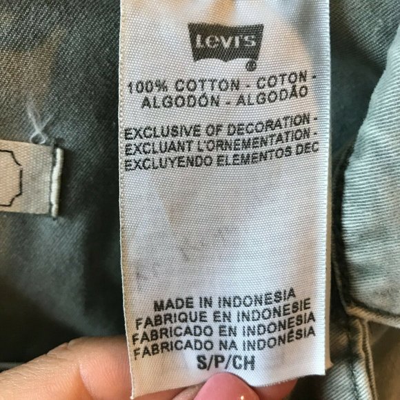 Womens Levis Chore Parka Style Jacket Sz Small - Picture 4 of 11